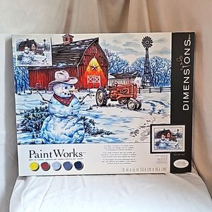 Paint Works - Country Snowman